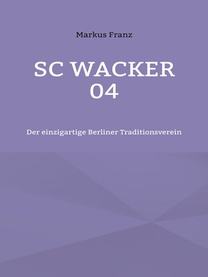 cover image of SC Wacker 04